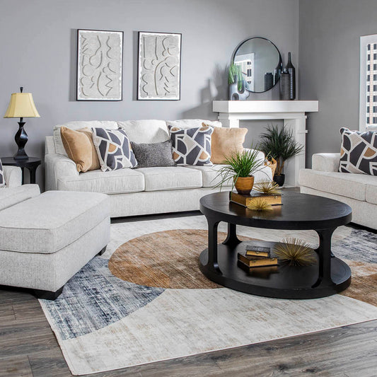 Heartcort Sofa Set; Quartz
