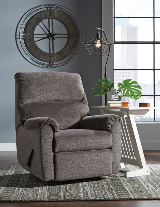 Nerviano Zero Wall Recliner; Gray