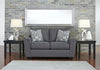 Calion Loveseat (Gunmetal)