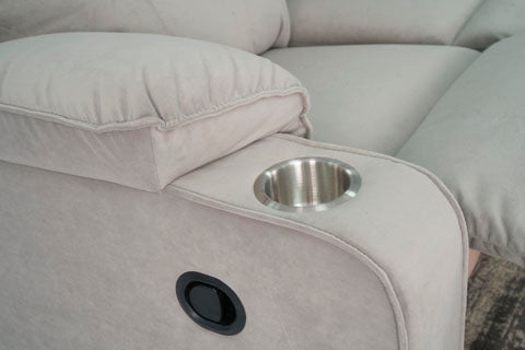 Recover Reclining Loveseat and Recliner Sofa
