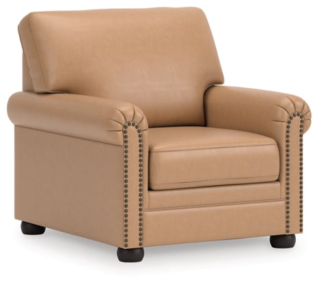 Gaelon Sofa Set; Toffee