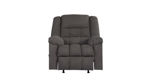 Kegler Rocker Recliner (Charcoal)