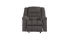 Kegler Rocker Recliner (Charcoal)