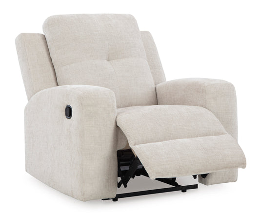 Danum Zero Wall Recliner; Stone