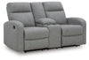 Moreau Place DBL Rec Loveseat w/Console