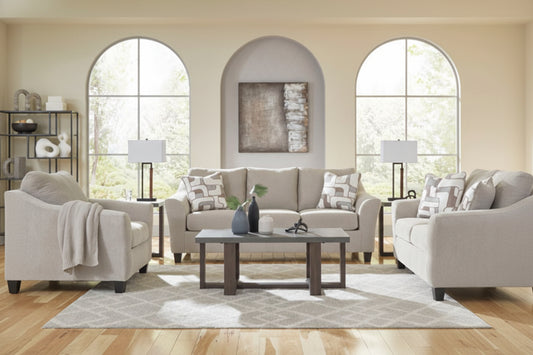 Willarae Sofa Set; Taupe