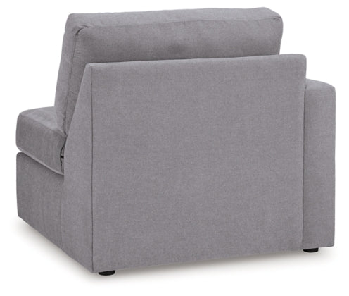 Modmax Left-Arm Facing Corner Chair; Granite