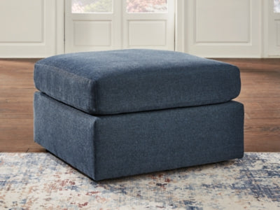 Modmax Oversized Accent Ottoman; Ink