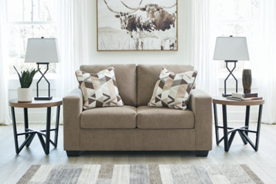 Bristaview Loveseat; Cocoa