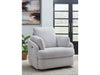 Alainmont Next-Gen Nuvella Next-Gen Nuvella™ Performance Fabric Swivel Power Recliner