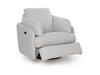 Alainmont Next-Gen Nuvella Next-Gen Nuvella™ Performance Fabric Swivel Power Recliner