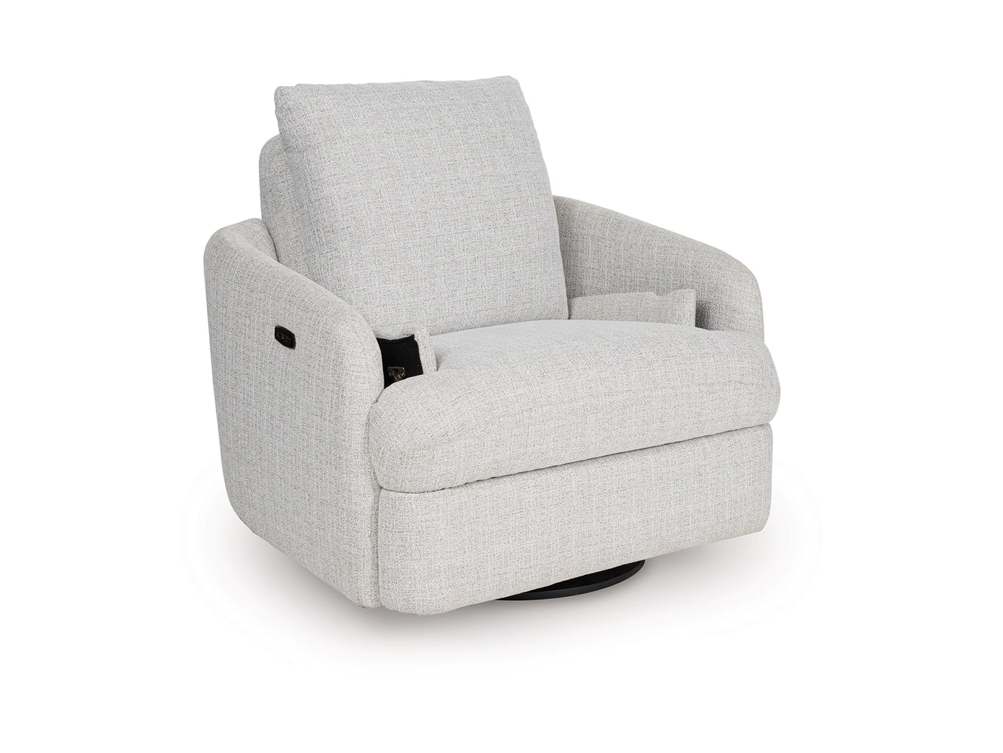 Alainmont Next-Gen Nuvella Next-Gen Nuvella™ Performance Fabric Swivel Power Recliner