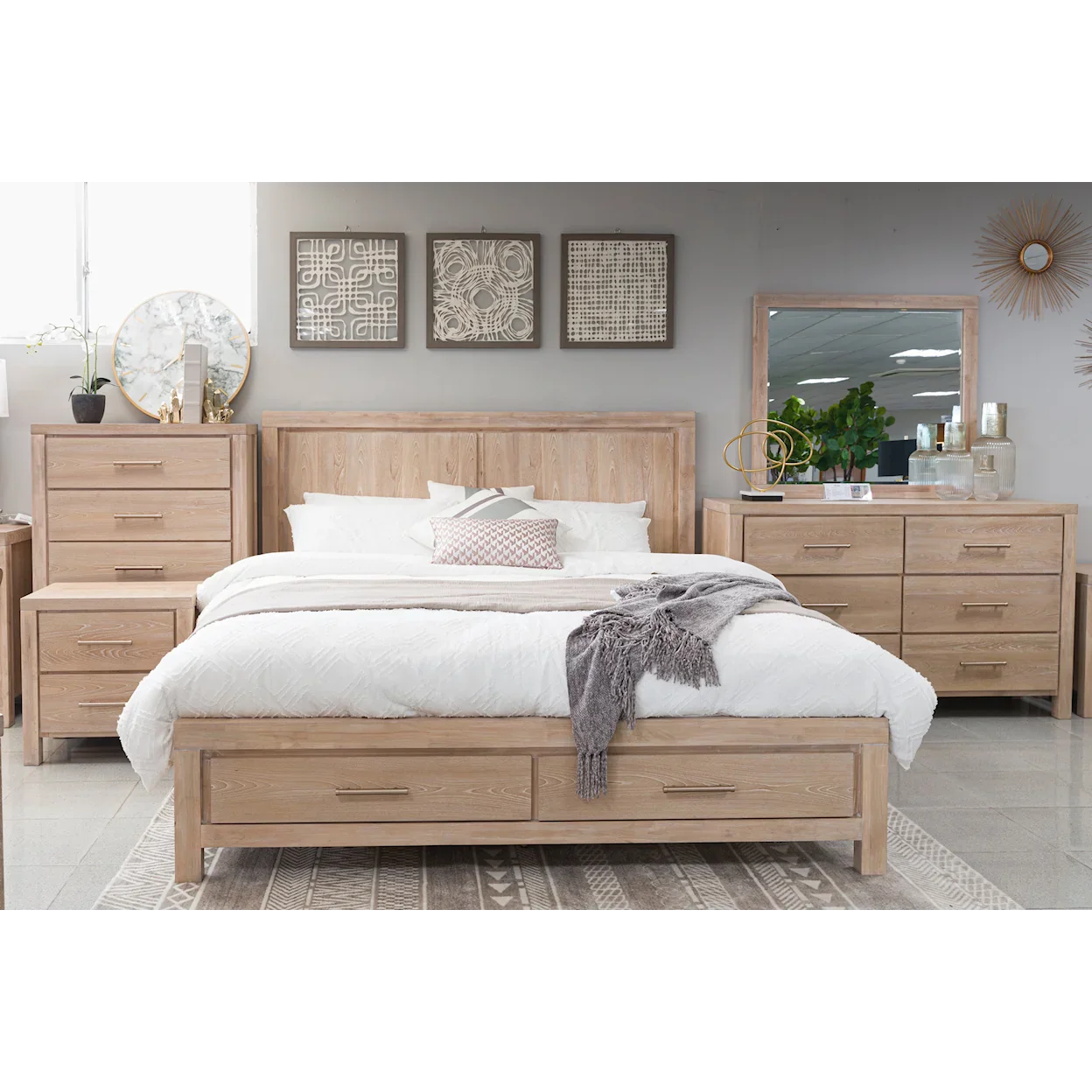 Yalinton King Storage Bed