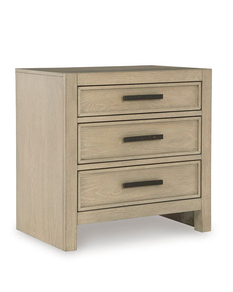 Calmoro King Size Bed, Chest of Drawers, Dresser & Mirror and Nightstand