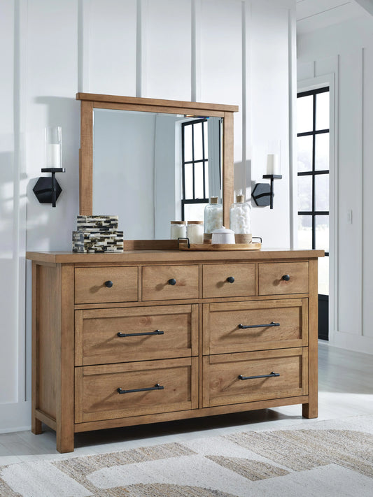 Kristiland Dresser and Mirror