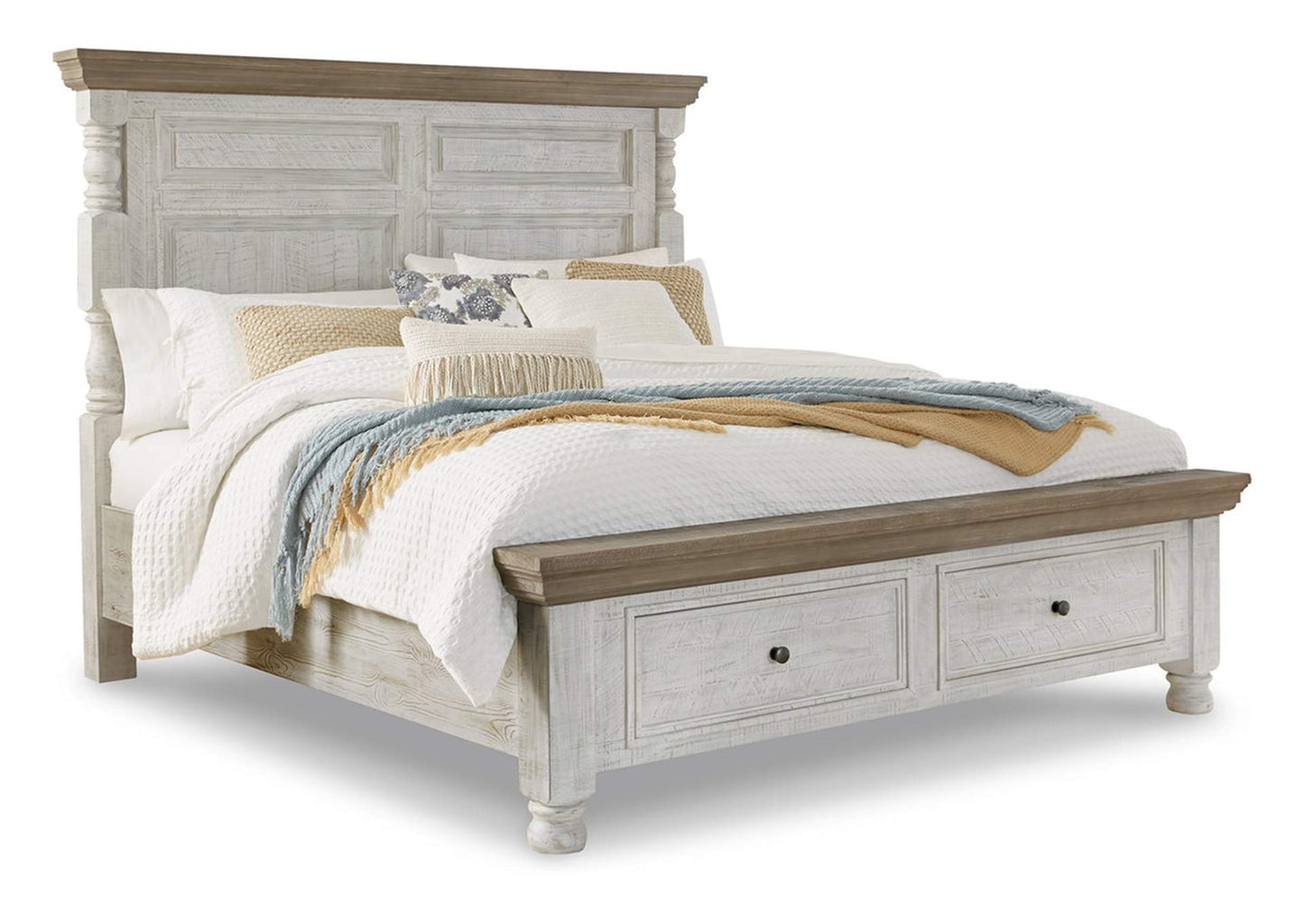 Havalance King Panel Bed with storage