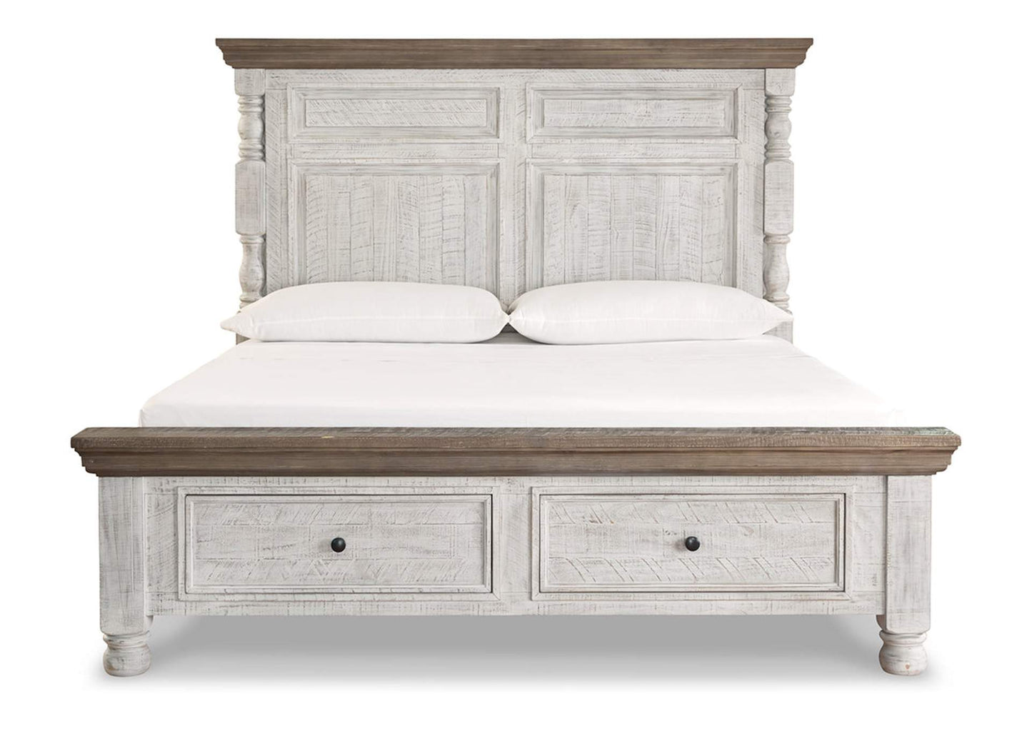 Havalance King Panel Bed with storage