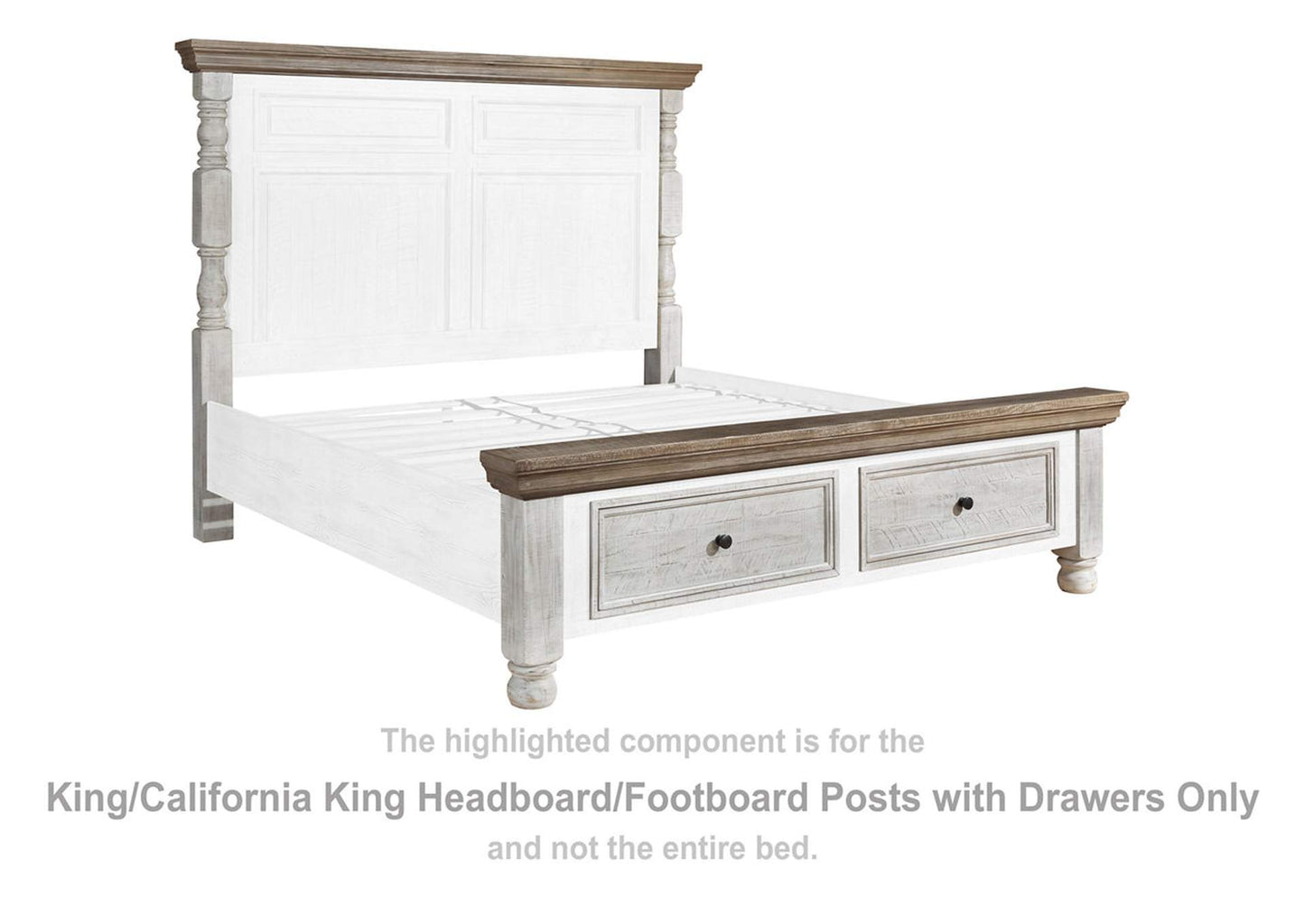 Havalance King Panel Bed with storage