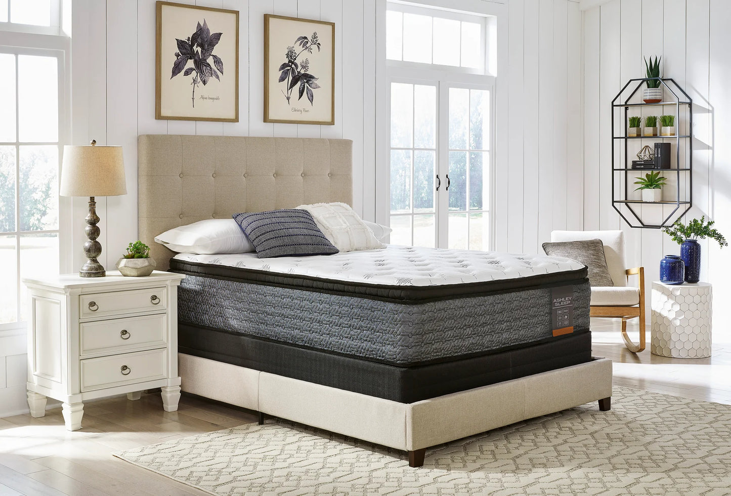 Calm Euro-Top 14" Queen Mattress (Long)