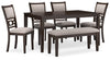 Langwest Dining Room Table Set (6 Seaters)