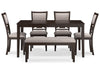 Langwest Dining Room Table Set (6 Seaters)