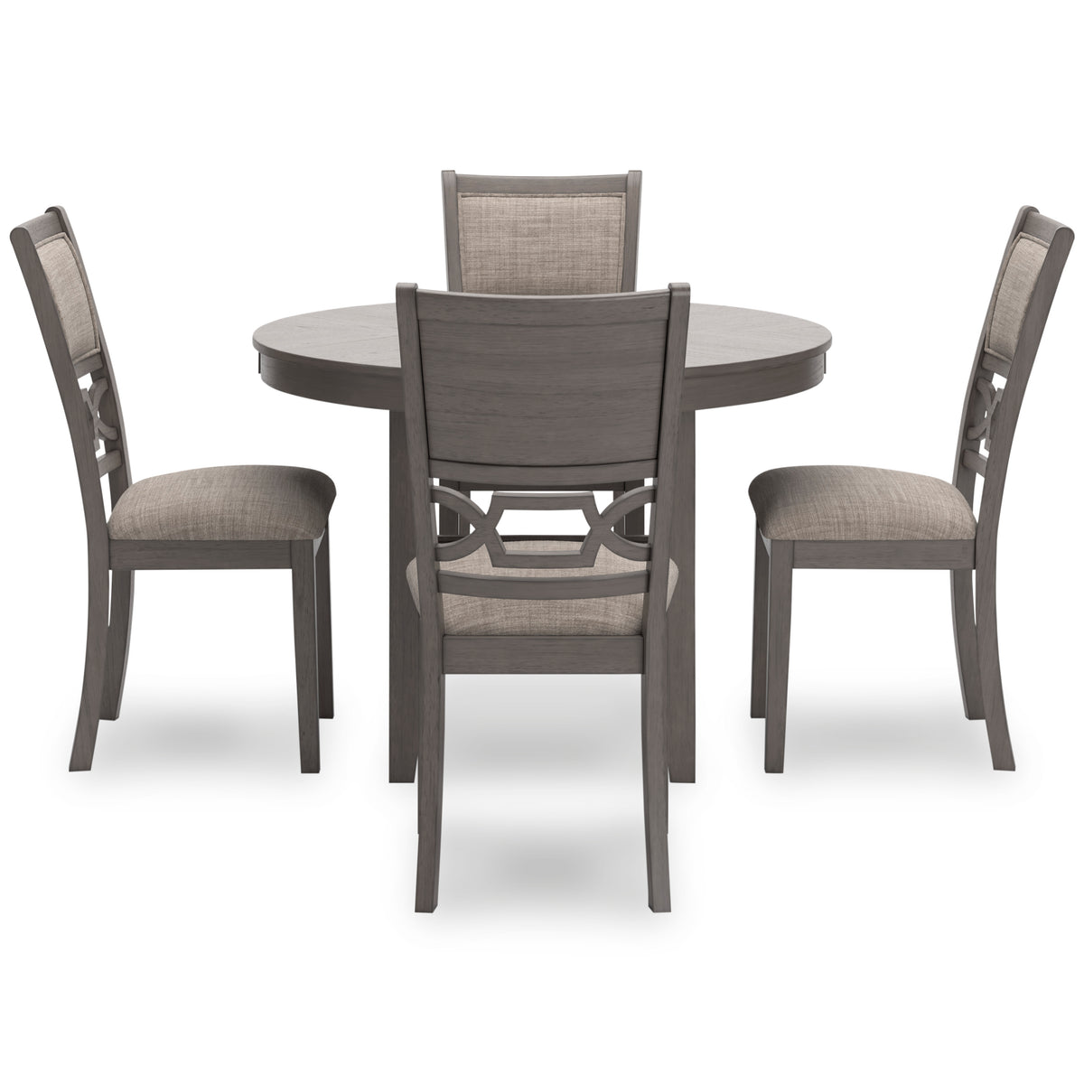 Wrenning Dining Room Table and 4 Chairs (Set of 5)