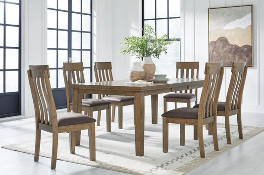Broxtyn Extension Dining Table and 6 Chairs
