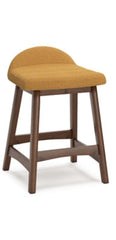 Lyncott Counter Height Bar Stool (Mustard)