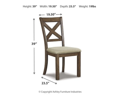 Morriville Dining Table with Bench and Chairs (Set of 6)