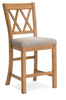 Havonplane Upholstered Barstool