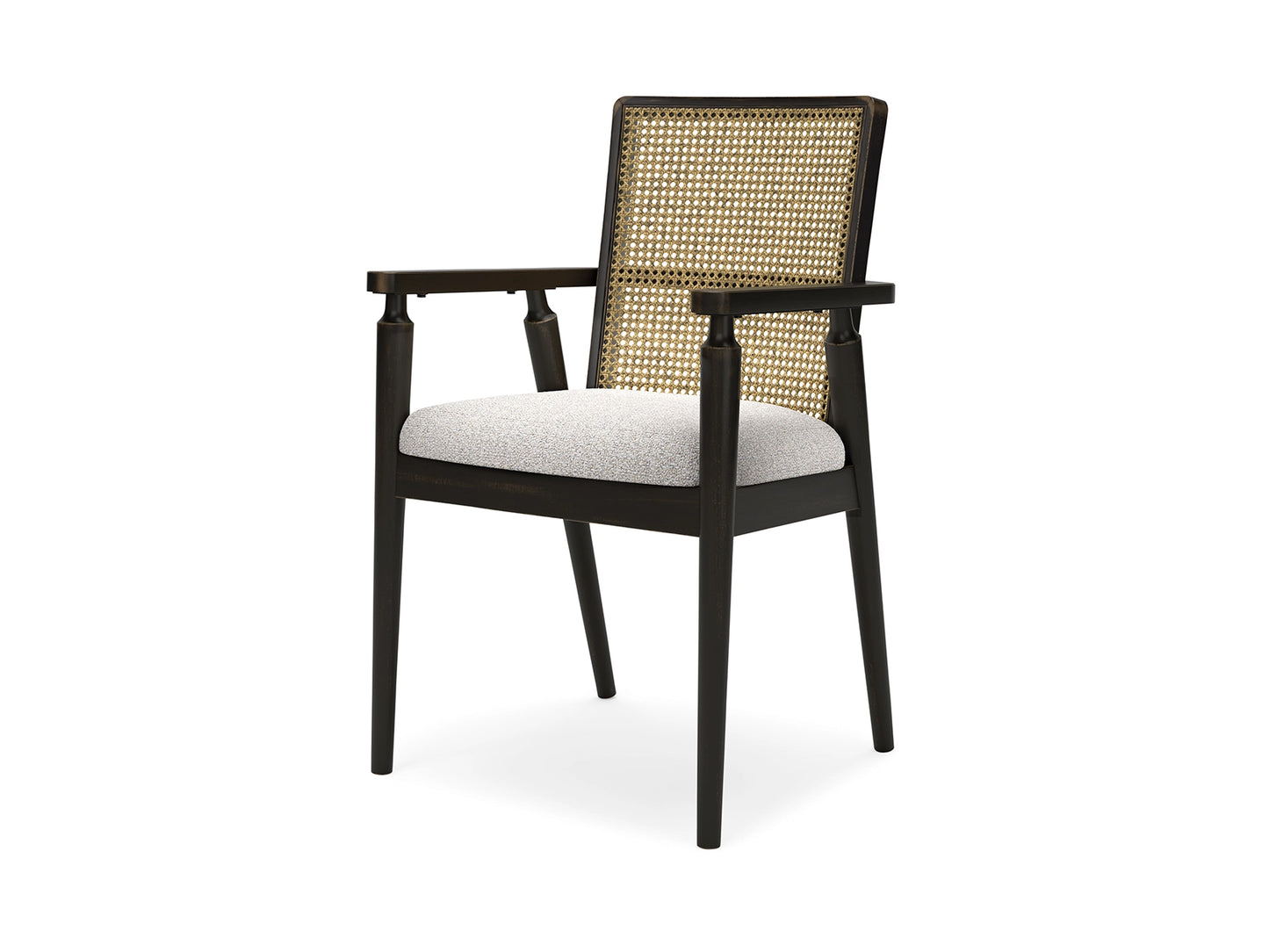 Galliden Dining Table 4 side chairs and 2 arm chairs