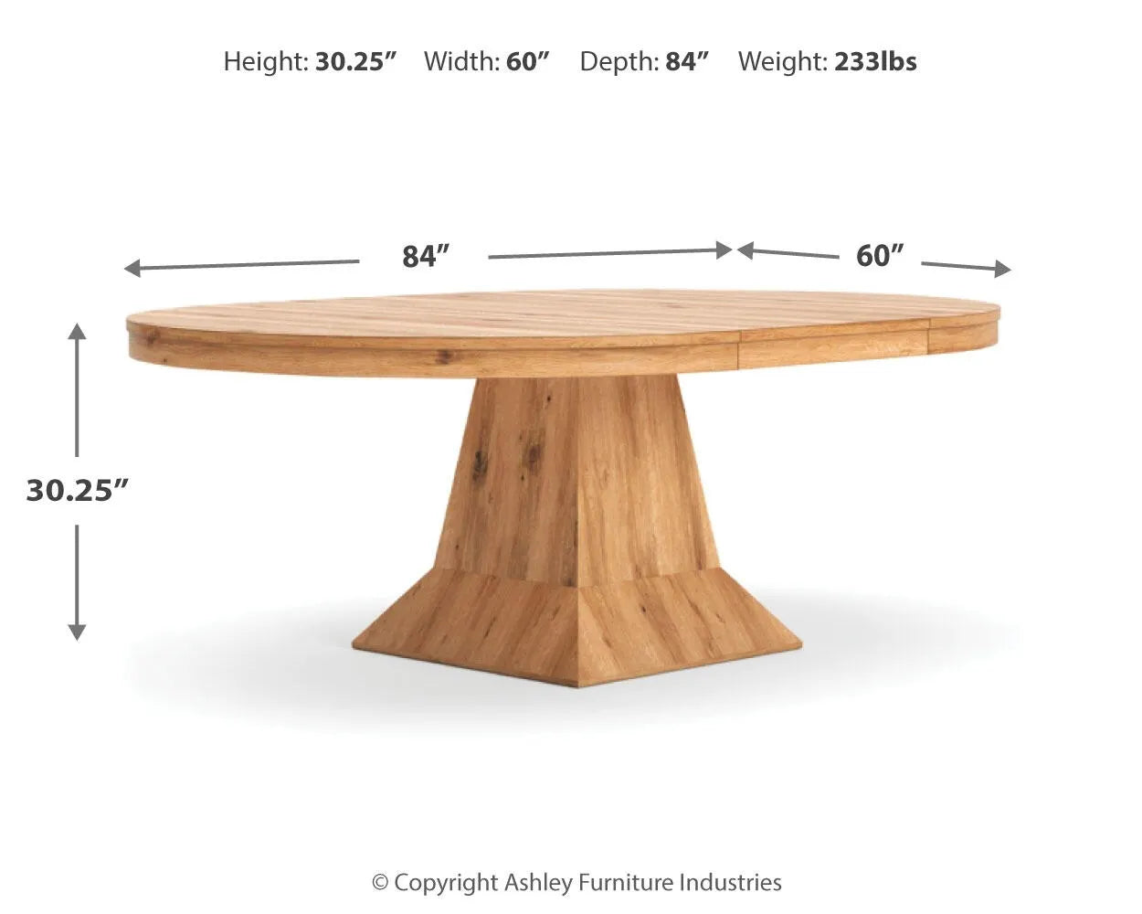 Bracken Dining Extension Table