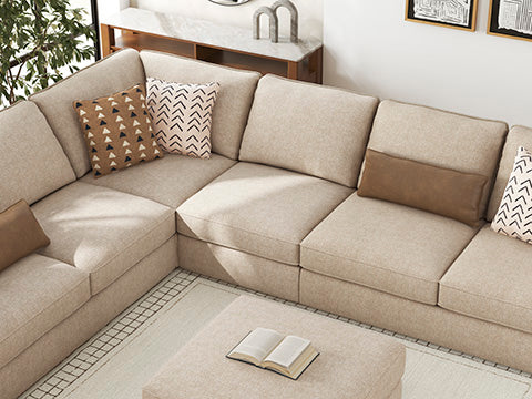 Seyler 4-Piece Sectional (Sand)