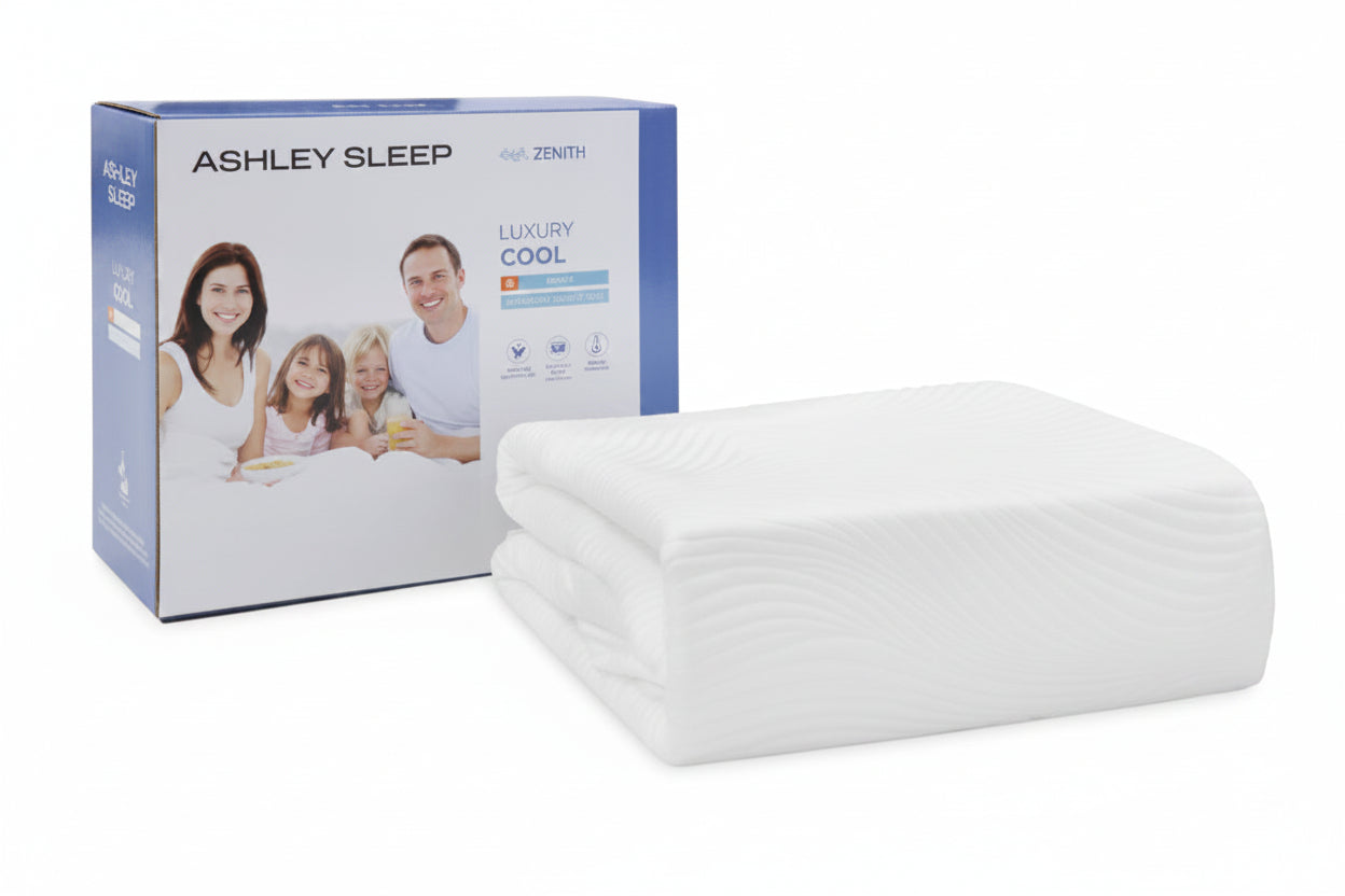 QN MATTRESS PROTECTOR-EXTRA COOLING; WHITE