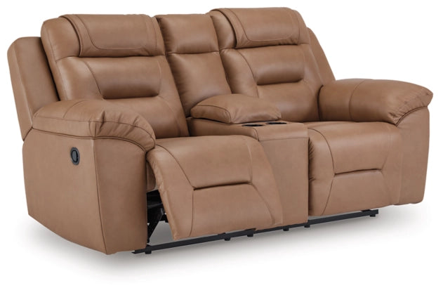 Beaman Peak DBL Rec Loveseat w/Console