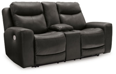 Mindanao Power Reclining Loveseat with Console