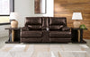 Mountainous Power Reclining Loveseat with Console