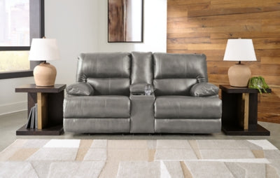 Mountainous Power Reclining Loveseat with Console