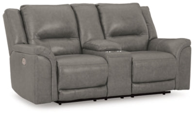 Trasimeno Power Reclining Loveseat with Console