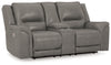 Trasimeno Power Reclining Loveseat with Console