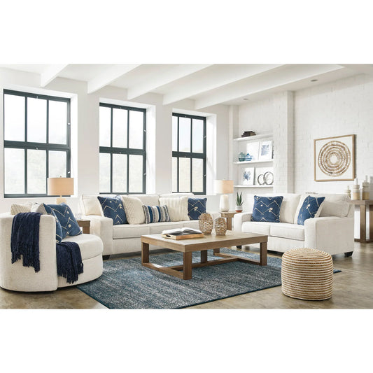 Padova Sofa,Loveseat and Swivel Accent Chair