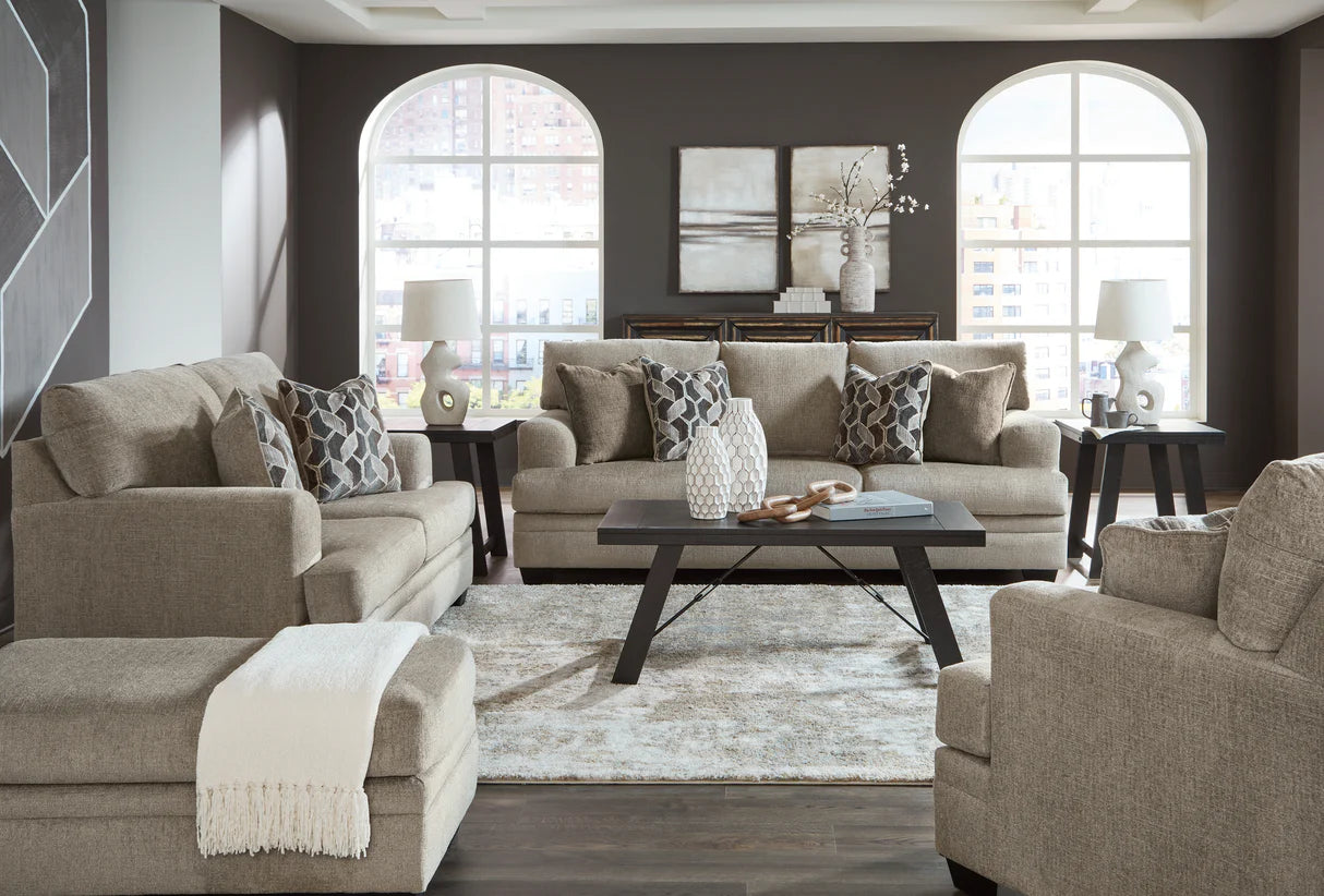 Stonemeade Sofa, Loveseat and Oversized Chair (Taupe)