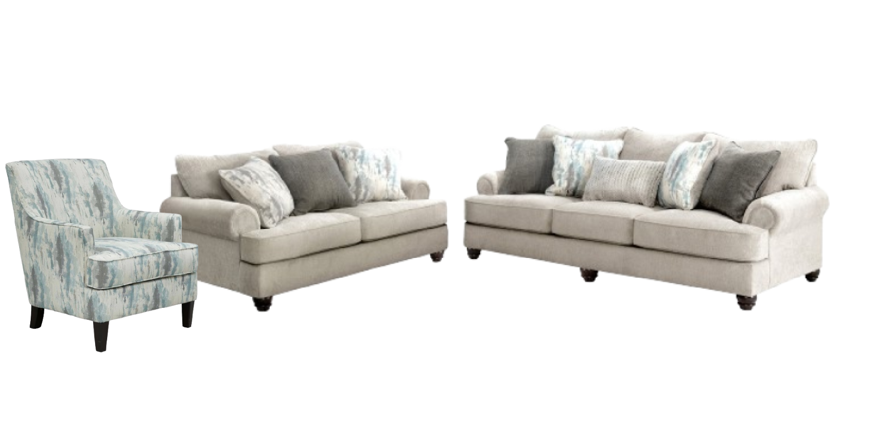 Akinlane Sofa, Loveseat and Accent Chair