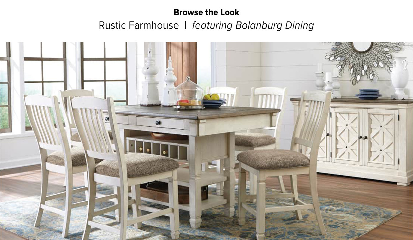 Browse the Look Bolanburg Dining