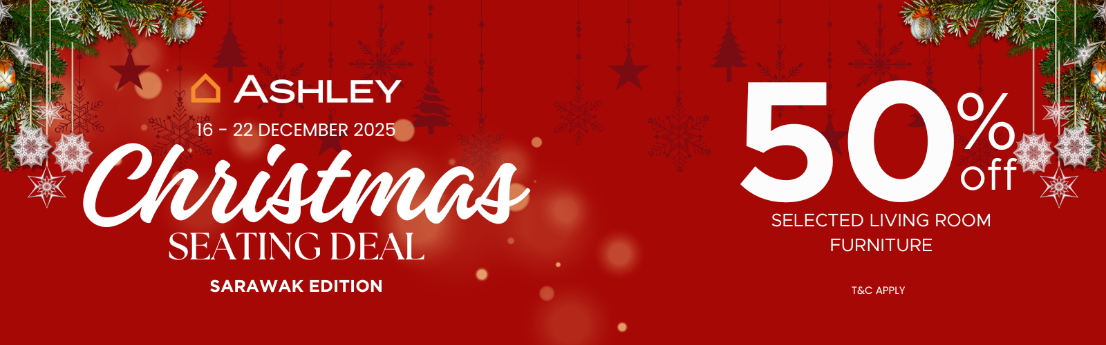 Christmas Seating Deal (Sarawak)