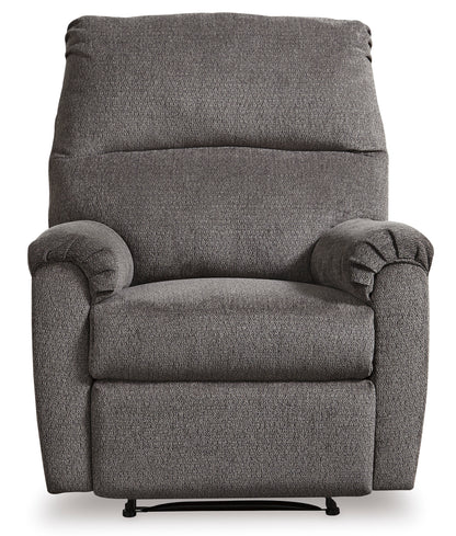 Nerviano Zero Wall Recliner; Gray