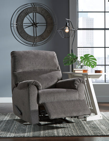 Nerviano Zero Wall Recliner; Gray
