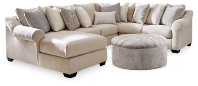 Carnaby 4-Piece Sectional with Ottoman