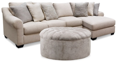 Carnaby 3-Piece Sectional with Ottoman