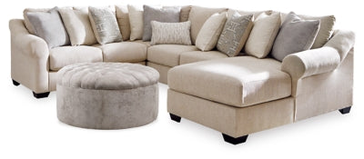 Carnaby 4-Piece Sectional with Ottoman